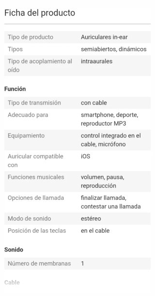 Auriculares Apple EarPods