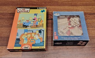 Puzzle The Simpsons+4 Rompecabezas de Madera