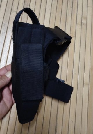 Pistolera Táctica Pierna Negra