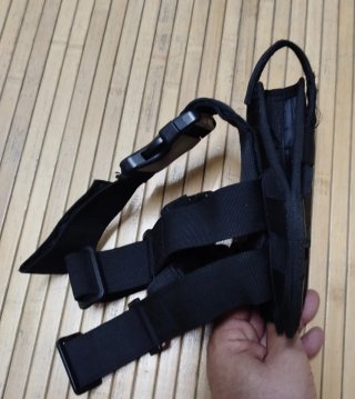 Pistolera Táctica Pierna Negra