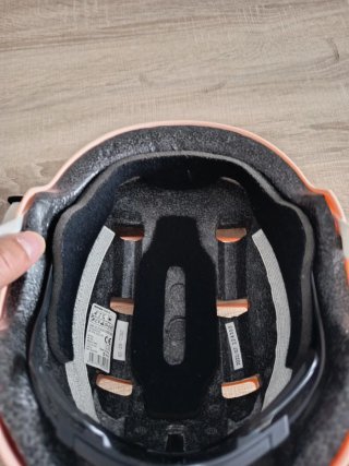 Casco infantil rosa para bici/patín
