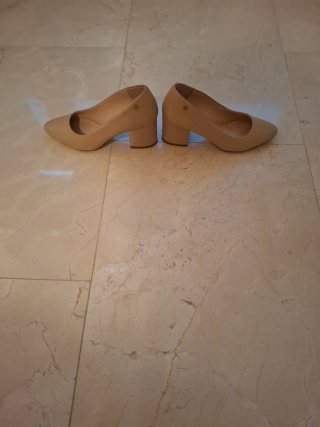 Zapatos Zendra Nude Talla 37