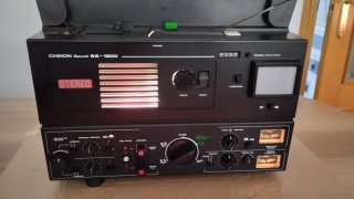 Proyector Super 8 Chinon SS-1200 Stereo