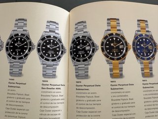 Catálogo Rolex 1999 + Tarifa Precios