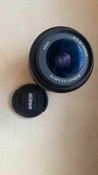 Objetivo Nikon DX AF-S Nikkor 18-55mm VR