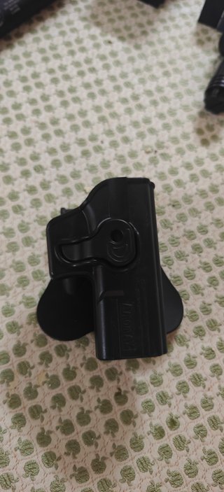 Funda Glock Amomax Negra ROT 360