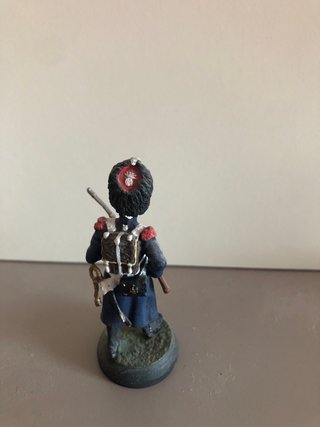 Soldado de plomo figura militar