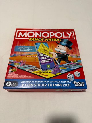 Monopoly Banca Virtual Juego de Mesa