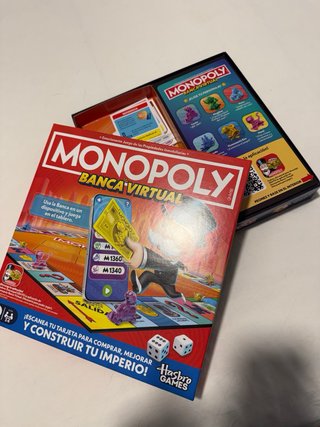 Monopoly Banca Virtual Juego de Mesa