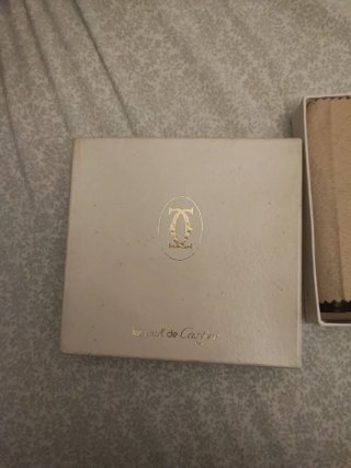 Cartera Billetera Cartier Piel Marrón