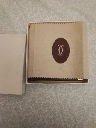 Cartera Billetera Cartier Piel Marrón