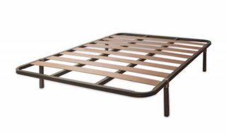 Colchón Anatómico Premium + Somier láminas 4 patas
