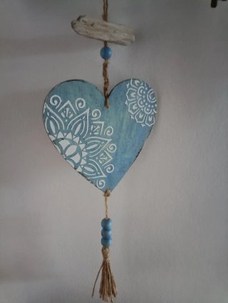 Corazón Decorativo Shabby n 62