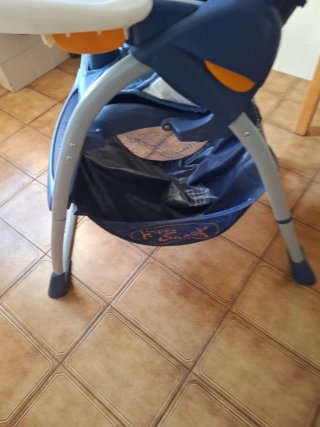 Trona Chicco para bebé azul