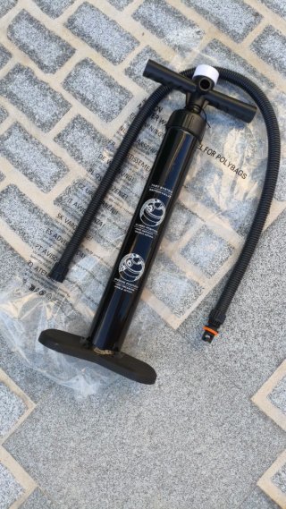 Bomba de aire para tabla SUP Pádel surf