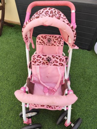 Sillita de juguete para bebé rosa