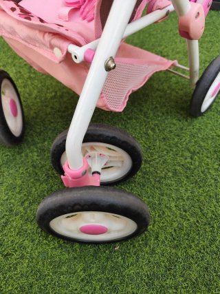 Sillita de juguete para bebé rosa