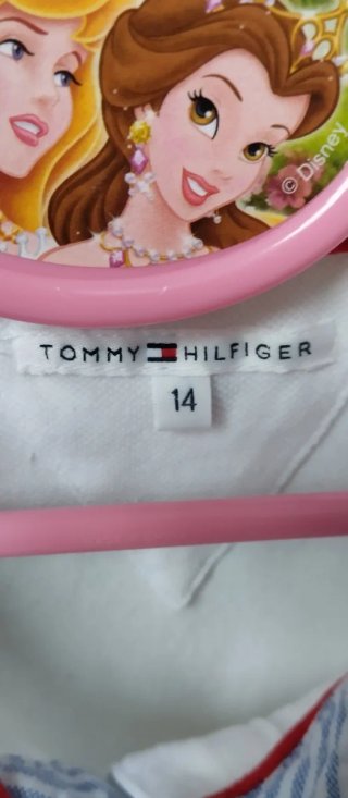 Polo blanco Tommy Hilfiger chica 14 años