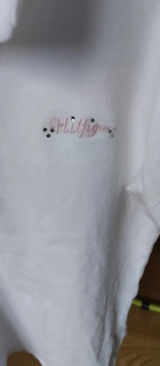 Polo blanco Tommy Hilfiger chica 14 años