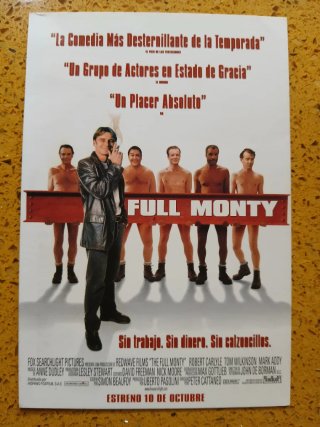 Poderosa Afrodita / Full Monty (postales)