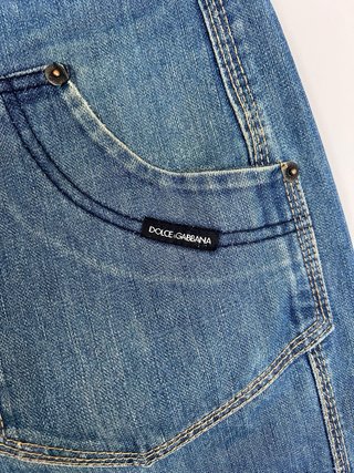 Bermuda Dolce & Gabbana Denim Blu Taglia M