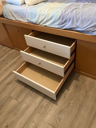 Mueble cama nido con almacenaje