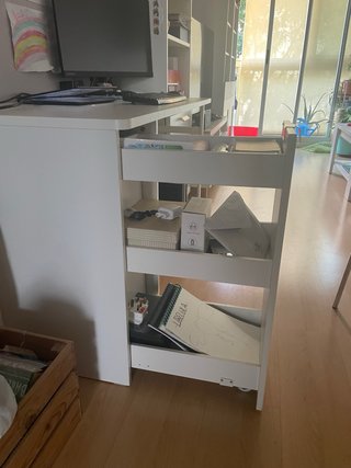 Escritorio Ikea Larande Blanco