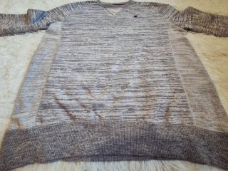 Sudadera Champion Gris y Blanca