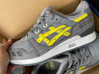 Zapatillas Asics Gel-Lyte III Kith Gris Amarillo