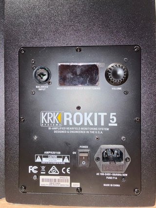 Pareja KRK Rokit 5 Monitores Estudio