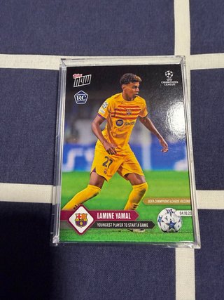 Carta Rookie Yamal 2023 Topps Champions League