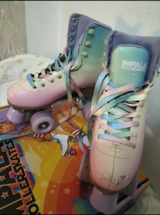 Patines Impala Pastel Arcoíris