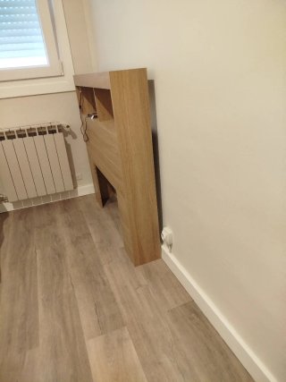 Cabecero de madera para cama 90