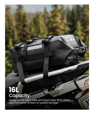 NUEVO Bolsa ILM 16L Impermeable Moto