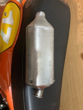 Silencioso Aluminio Puch Cobra Rieju Derbi