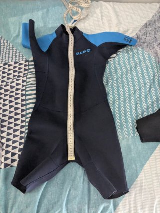 Neopreno niño Olaian azul