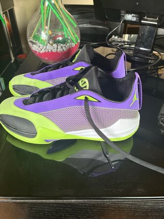 Zapatillas Jordan Q54 Baloncesto Verde/Morado