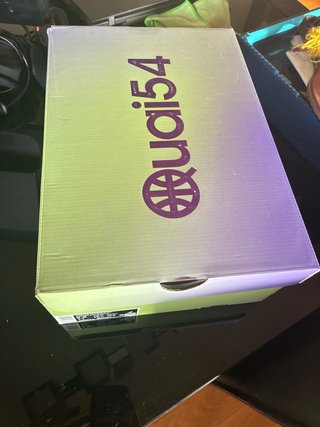 Zapatillas Jordan Q54 Baloncesto Verde/Morado