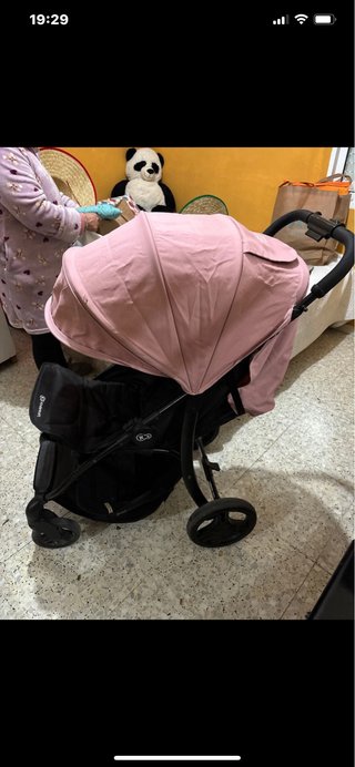 Silla de paseo Kinderkraft rosa