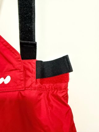 Pantalones de nieve para niño/a rojos