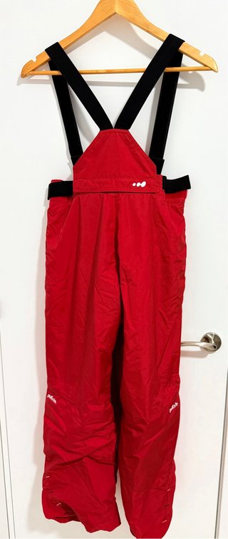 Pantalones de nieve para niño/a rojos