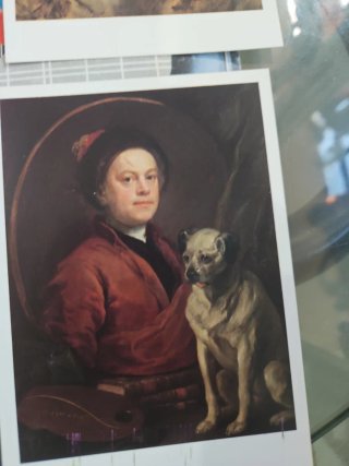 Lote 9 Postales William Hogarth