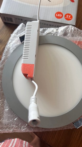 Foco LED Circular Empotrable (3Unidades)