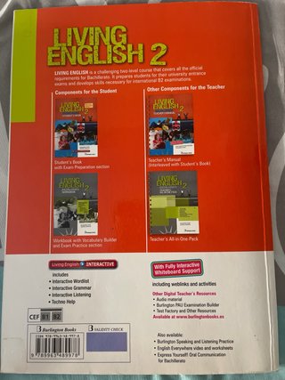Living English 2 Bachillerato. Student's book
