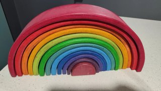 Arco Iris Waldorf Madera Original