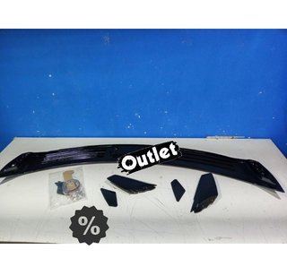 GF ALERÓN SPOILER PARA FORD MUSTANG 15-19 LOOK GT500 NEGRO