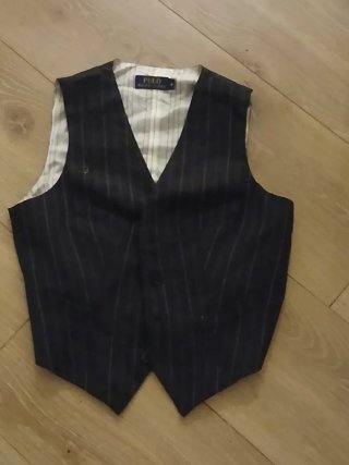 Chaleco Polo Ralph Lauren Rayas Talla S