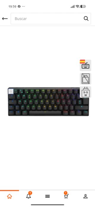 Teclado Inalámbrico Logitech G Pro X 60