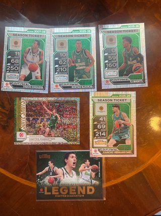 Panini Contenders Season Ticket Basketball Cards