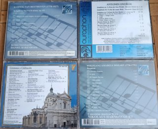 Lote 9 CDs Música Clásica y Chanson - PRECINTADOS